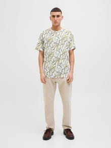 Jack & Jones T-shirt -Cloud Dancer - 12272984