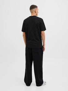 Jack & Jones T-shirt Logo Col ras du cou -Black - 12272993