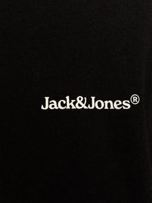 Jack & Jones Takapainatus T-paita -Black - 12272996