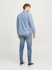 Jack & Jones JJIERIK JJCOLE CB 625 Siaurėjantys džinsai -Blue Denim - 12273011