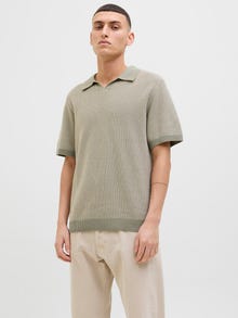 Jack & Jones Pull en maille -Tea Leaf - 12273012