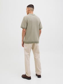 Jack & Jones Pull en maille -Tea Leaf - 12273012