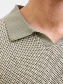 Jack & Jones Pull en maille -Tea Leaf - 12273012