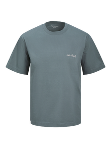 Jack & Jones Takapainatus T-paita -Stormy Weather - 12273015