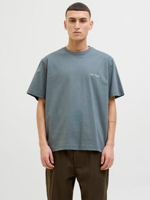 Jack & Jones Takapainatus T-paita -Stormy Weather - 12273015