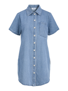 JJXX JXAMARA Džinsinė suknelė -Light Blue Denim - 12273029