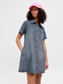 JJXX JXAMARA Džinsinė suknelė -Medium Blue Denim - 12273029