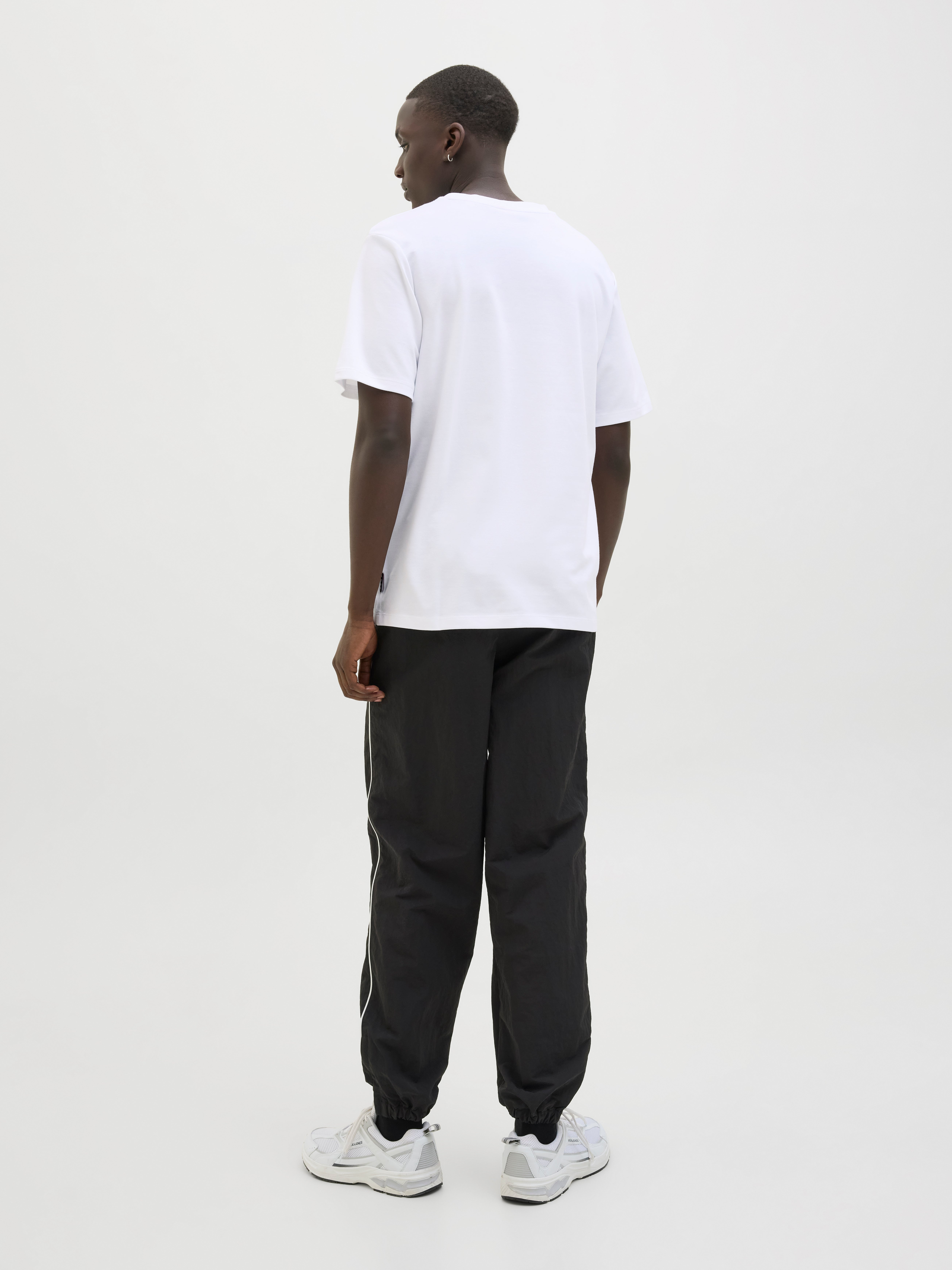 Printed Crew neck T-shirt | White | Jack & Jones®