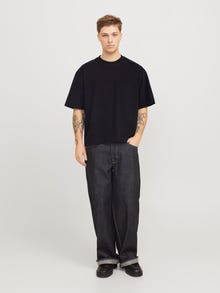 Jack & Jones Einfarbig T-shirt -Black - 12273145