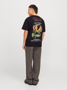 Jack & Jones Baktryck T-shirt -Black - 12273160