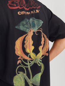 Jack & Jones Baktryck T-shirt -Black - 12273160