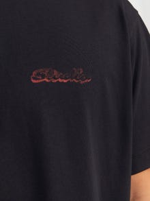 Jack & Jones Baktryck T-shirt -Black - 12273160