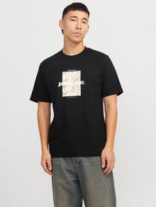 Jack & Jones T-shirt Stampato -Black - 12273239