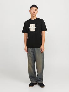 Jack & Jones T-shirt Stampato -Black - 12273239