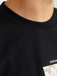 Jack & Jones T-shirt Stampato -Black - 12273239