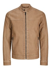 Jack & Jones Kunstlederjacke -Safari - 12273244
