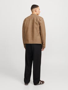 Jack & Jones Jacka i läderimitation -Safari - 12273244
