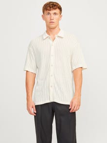 Jack & Jones Ensfarvet Polo Polo -Egret - 12273265