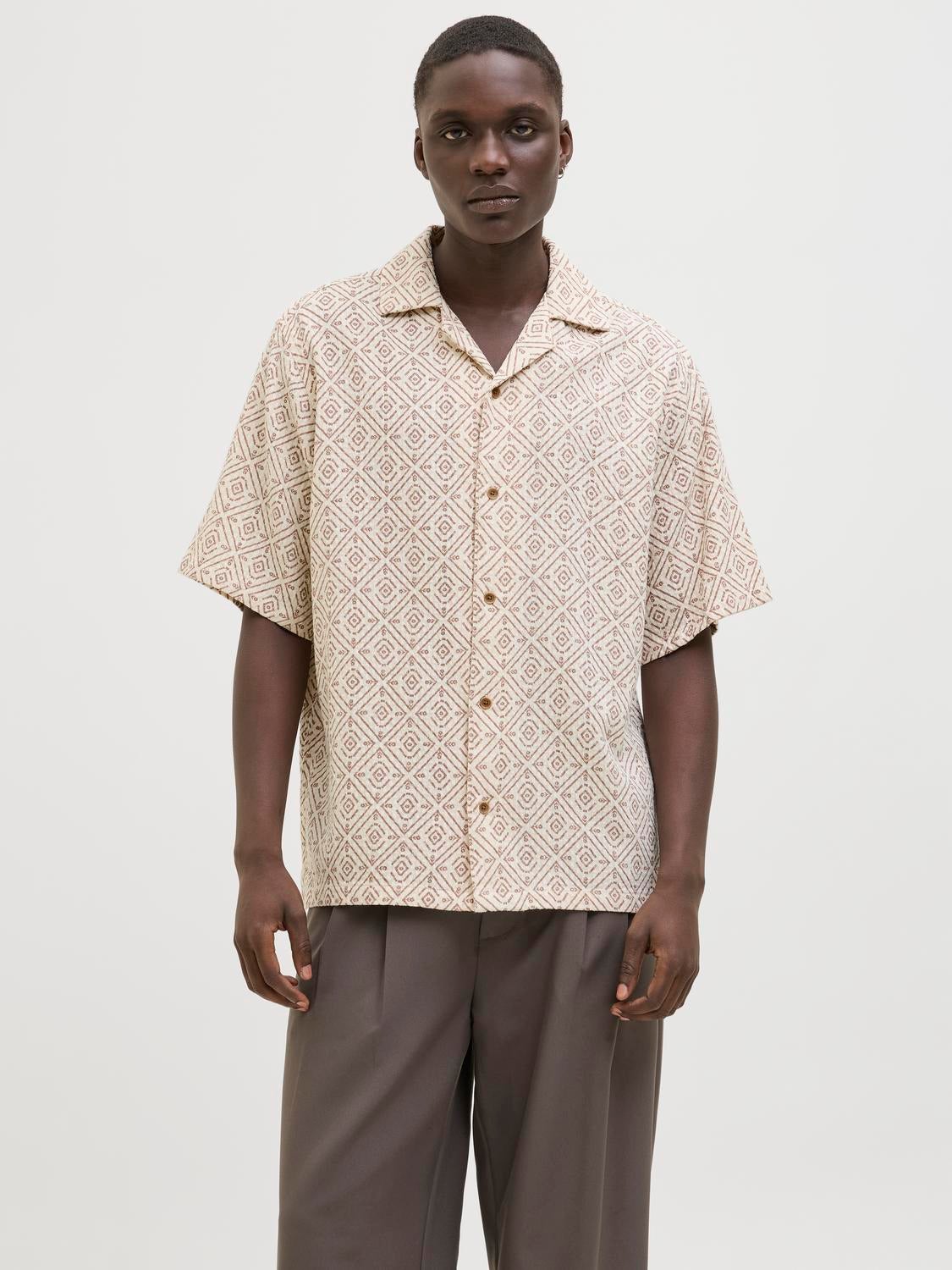 Relaxed Fit Hawaii-hemd