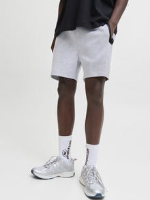 Jack & Jones Regular Fit Sweat shorts -Light Grey Melange - 12273304