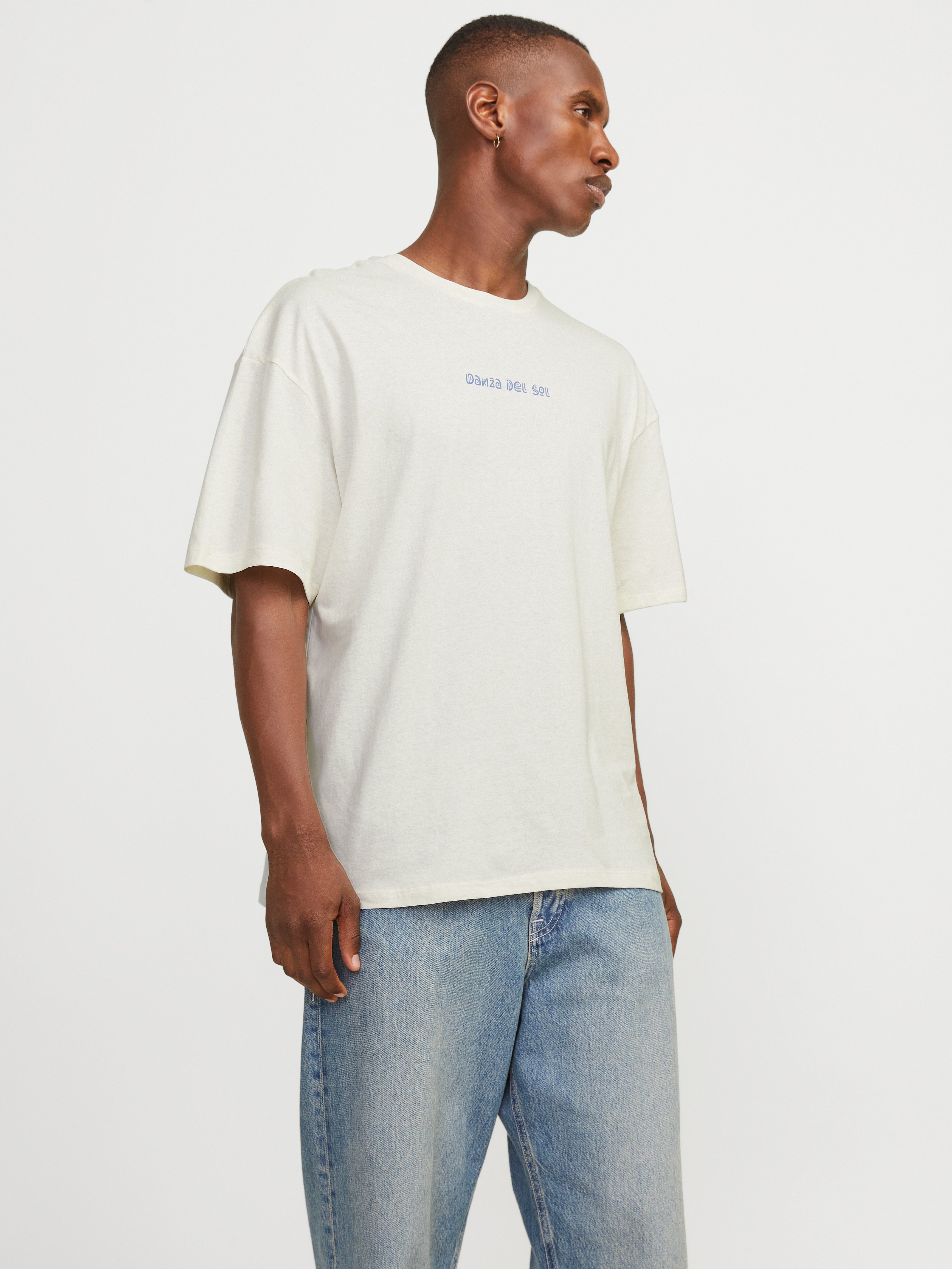 Jack & Jones Printed Crew neck T-shirt - 12273405