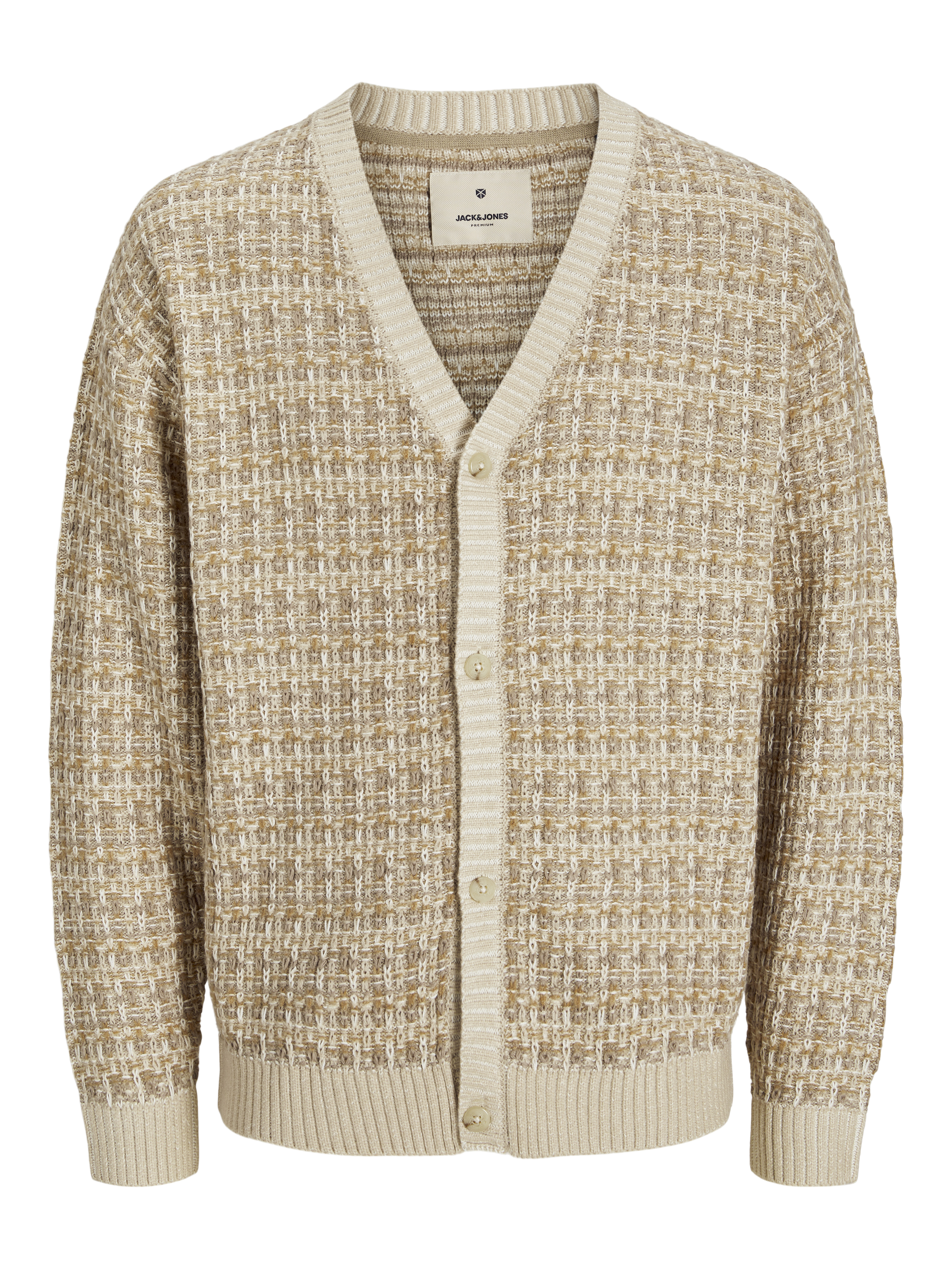 Thumbnail - All Over Print Strickjacke