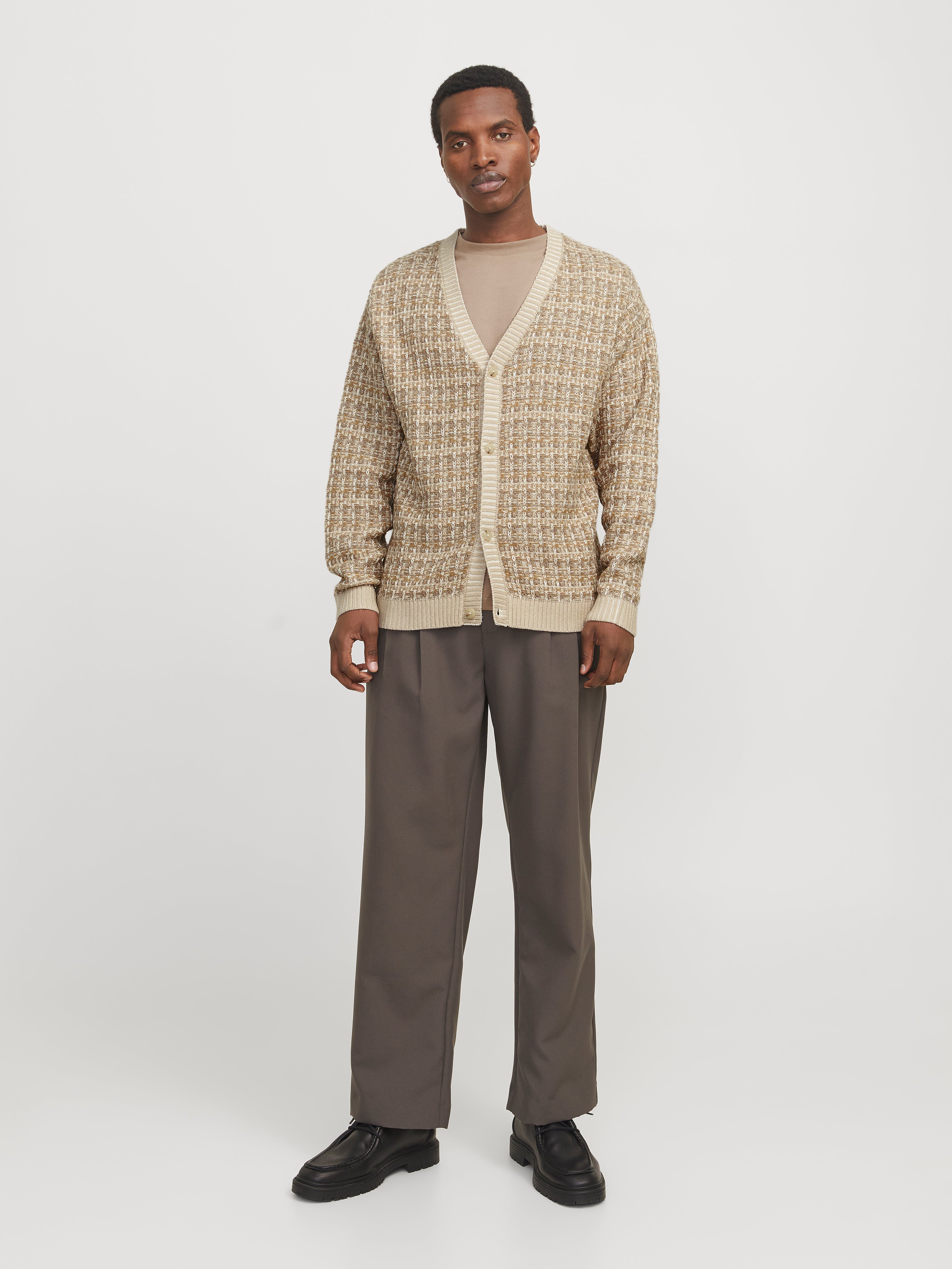 Thumbnail - All Over Print Strickjacke