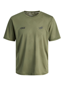 Jack & Jones Sports T-shirt CNZ -Grape Leaf - 12273431