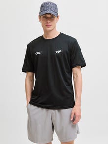 Jack & Jones Sports T-shirt CNZ -Black - 12273431