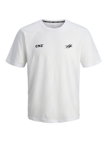 Jack & Jones Sports T-shirt CNZ -Bright White - 12273431