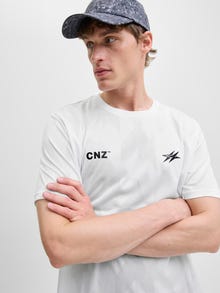 Jack & Jones Sports T-shirt CNZ -Bright White - 12273431