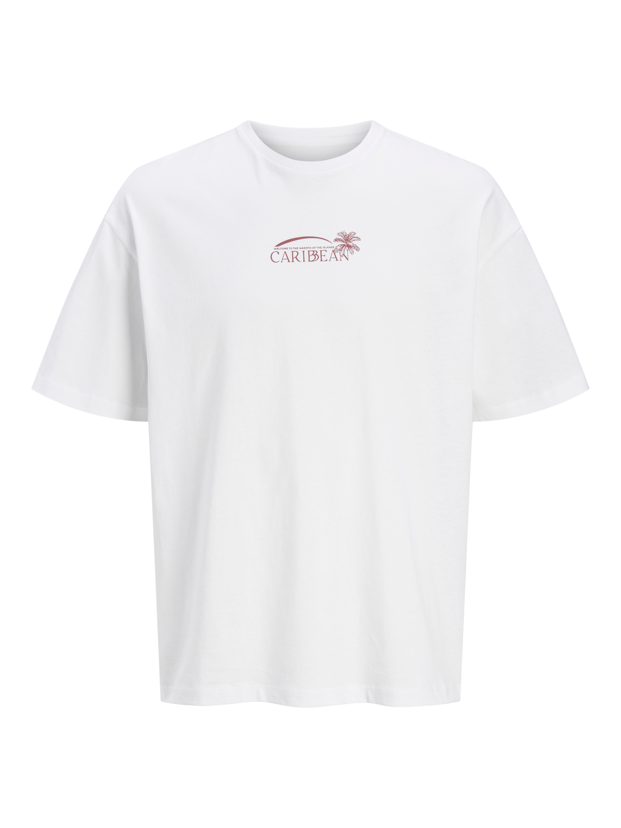 Jack & Jones T-shirt Stampato Girocollo -Bright White - 12273438