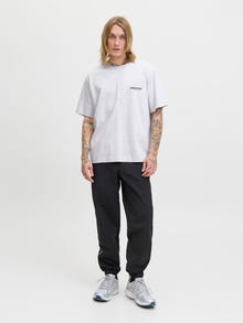 Jack & Jones T-shirt -White Melange - 12273442