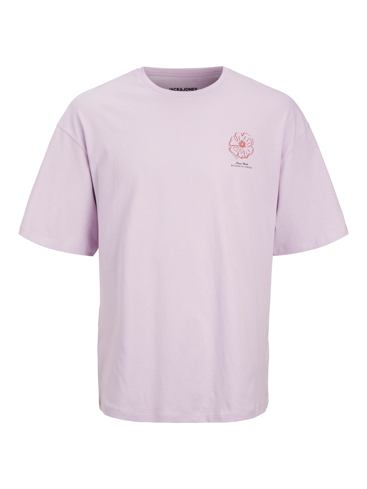 Jack & Jones Trükitud Ümmargune kaelus T-särk -Thistle - 12273444