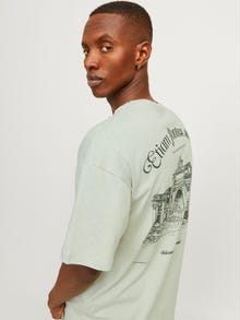 Jack & Jones Camiseta Estampado Cuello redondo -Desert Sage - 12273445