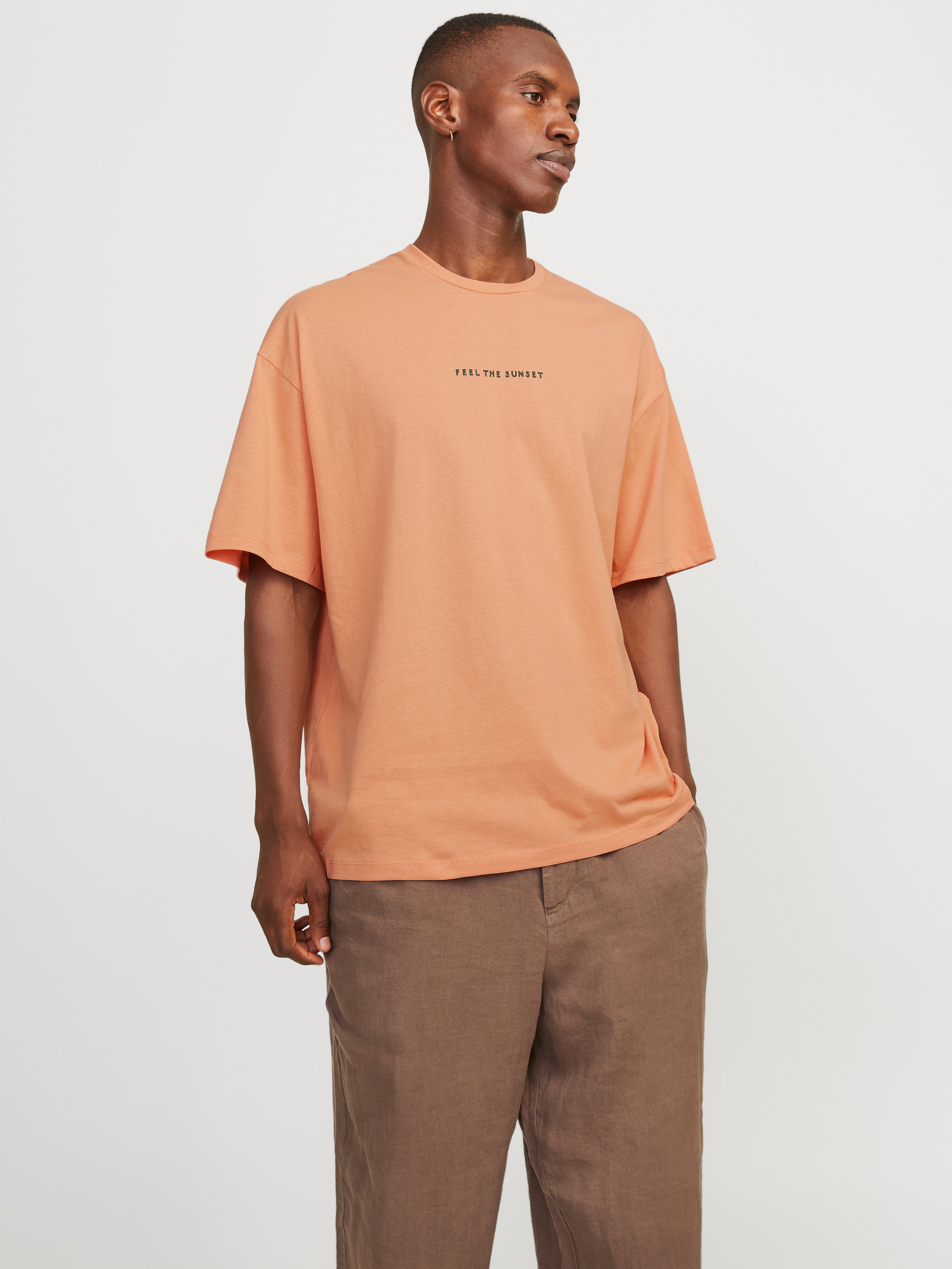 Jack & Jones Printed Crew neck T-shirt - 12273450