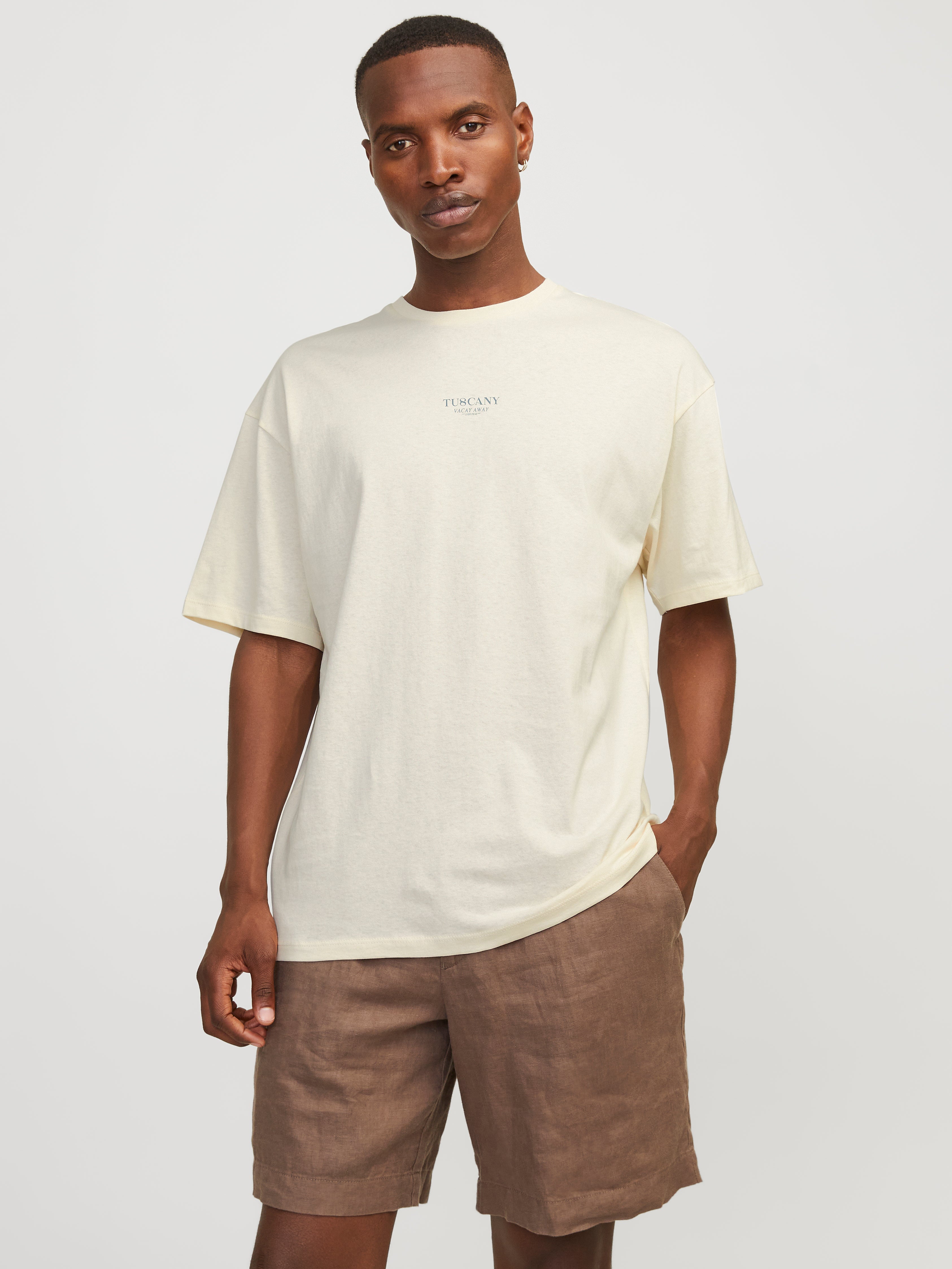 Jack & Jones Printed Crew neck T-shirt - 12273463