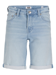 Jack & Jones Klasikinis kirpimas Klasikinio kirpimo šortai Mini -Blue Denim - 12273528