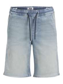 Jack & Jones Klasikinis kirpimas Šortai su 5 kišenėmis Mini -Blue Denim - 12273540
