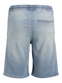 Jack & Jones Klasikinis kirpimas Šortai su 5 kišenėmis Mini -Blue Denim - 12273540
