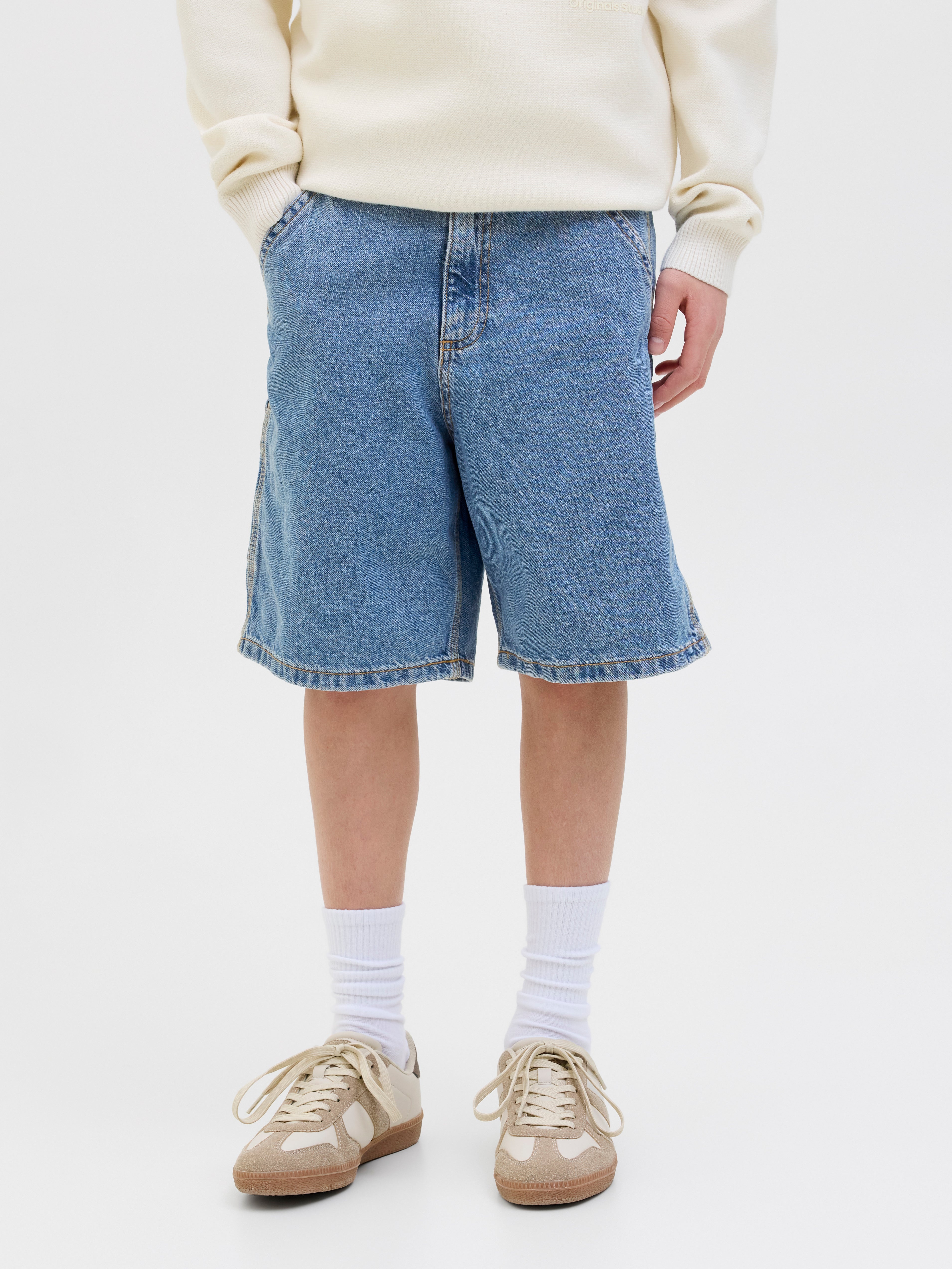 Loose Fit 5-pocket Shorts Junior