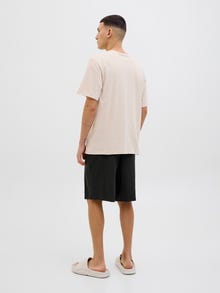 Jack & Jones Paquete de 2 Conjunto de ropa de descanso Liso Cuello redondo -Moonbeam - 12273635