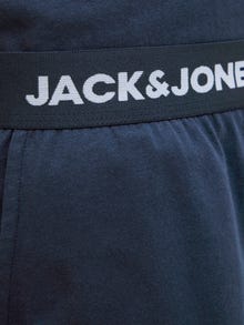Jack & Jones 2-pak Zestaw odzieży domowej Gładka -Navy Blazer - 12273635
