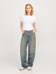 JJXX JXERIN BAGGY MW R204 JEANS DNM LN -Medium Blue Denim - 12273641