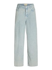JJXX JXERIN BAGGY MW R205 JEANS EX DNM -Light Blue Denim - 12273644