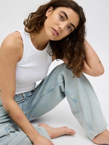 JJXX JXERIN BAGGY MW R205 JEANS EX DNM -Light Blue Denim - 12273644