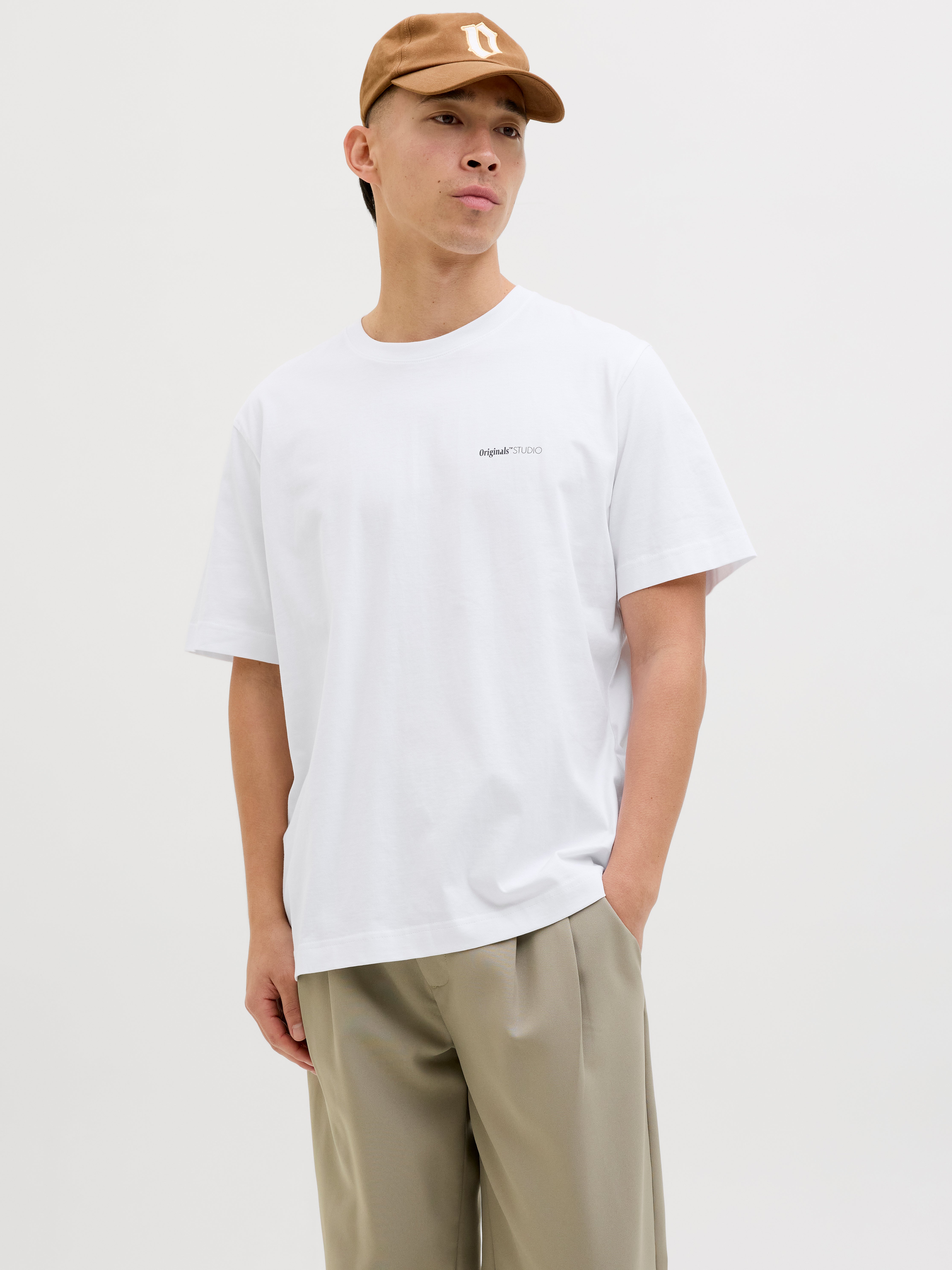 T-shirt Stampa sul retro | Bianco | Jack & Jones®