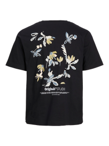 Jack & Jones T-shirt Stampa sul retro -Black - 12273646