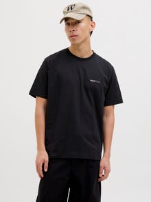 Jack & Jones Camiseta Impresión posterior -Black - 12273646