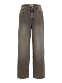 JJXX JXERIN BAGGY MW R207 JEANS DNM LN -Medium Brown Denim - 12273647